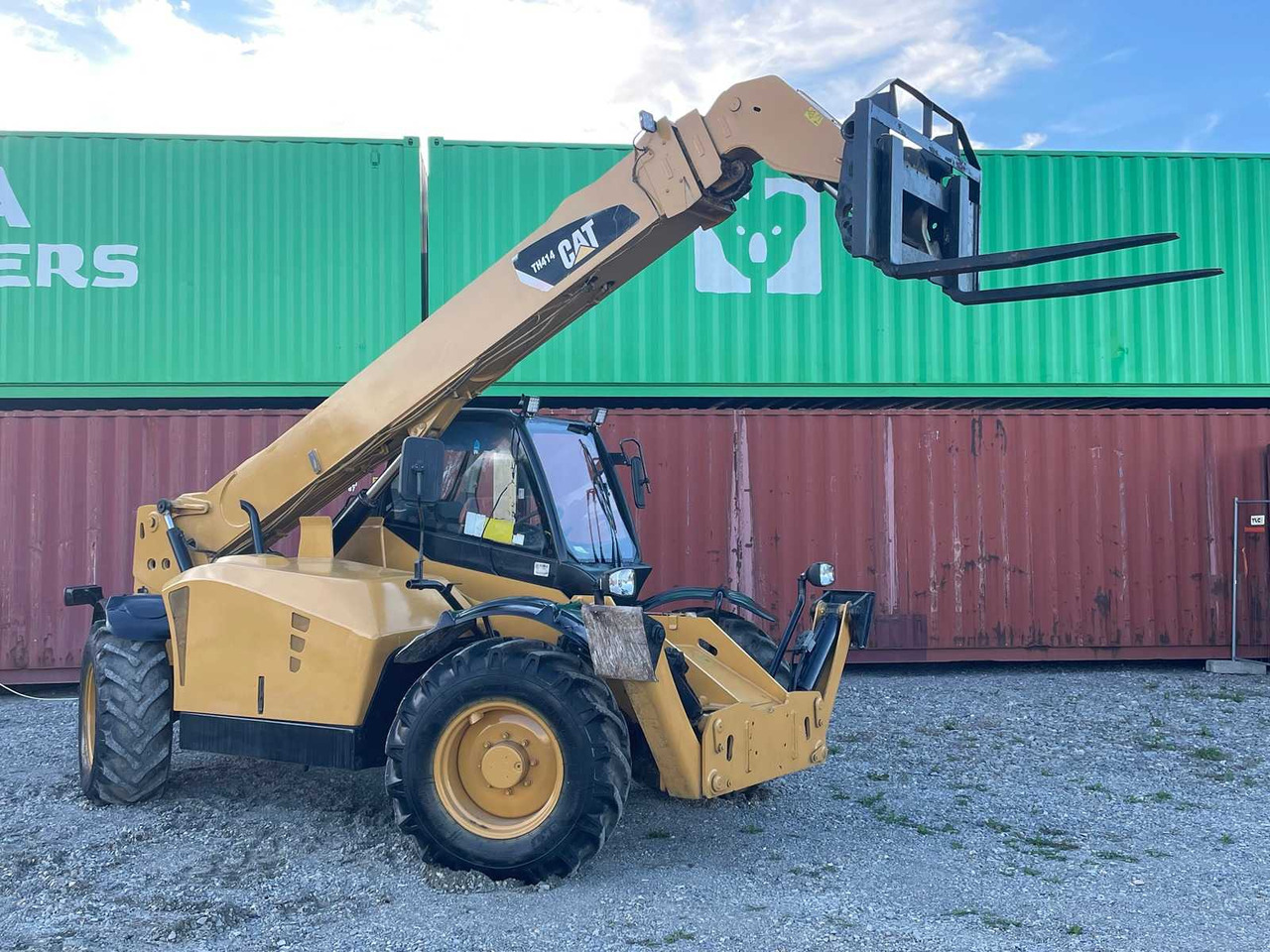 Caterpillar TH414 - Radlader: das Bild 2 Caterpillar TH414 - Radlader: das Bild 2