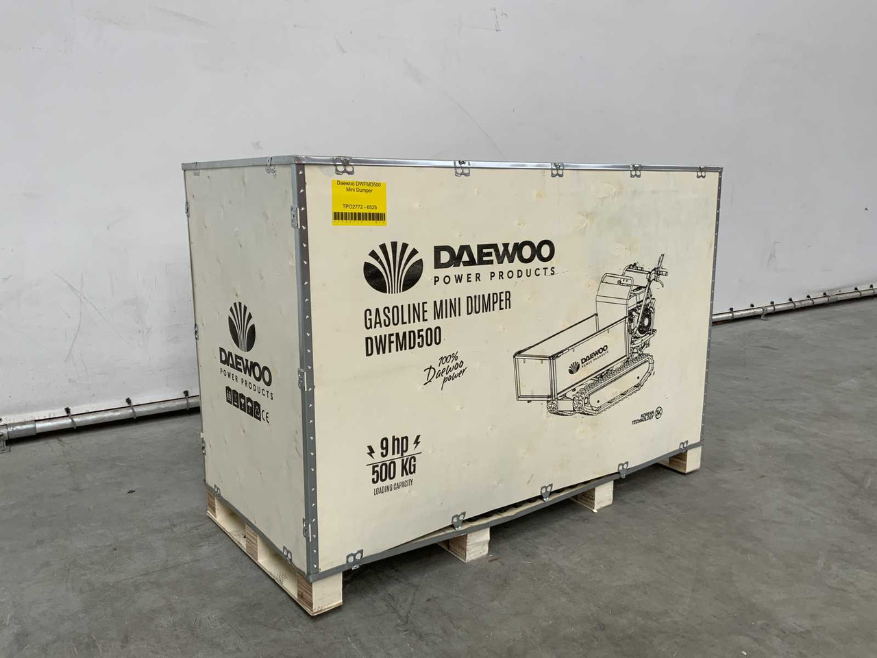 Mini-Kipper DAEWOO - 2025 - DWFMD500 - HYDRAULIC DUMPER PETROL: das Bild 14 Mini-Kipper DAEWOO - 2025 - DWFMD500 - HYDRAULIC DUMPER PETROL: das Bild 14