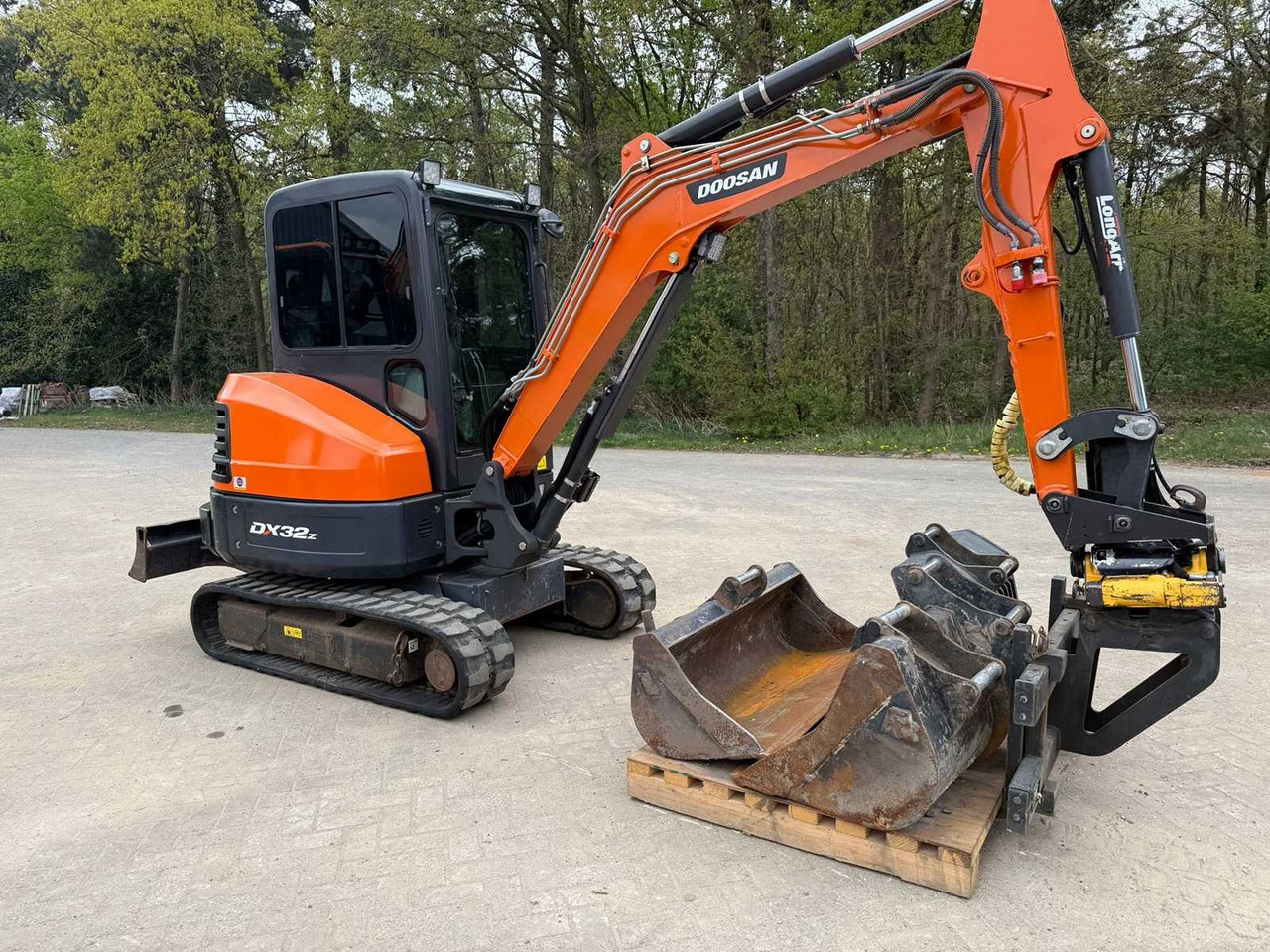 Doosan DX32Z - Kettenbagger: das Bild 1 Doosan DX32Z - Kettenbagger: das Bild 1