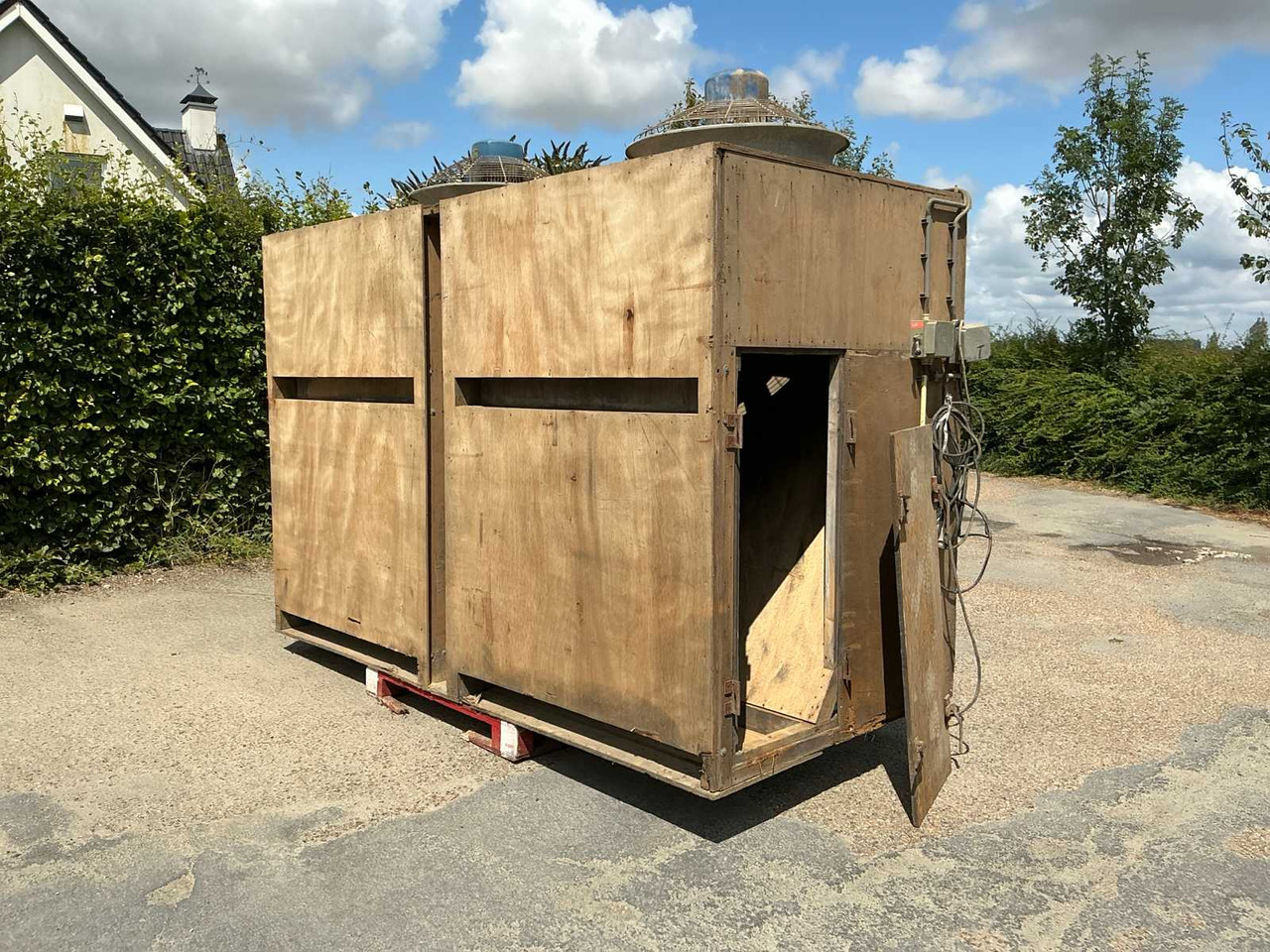 Drying wall with fans - Lagerungstechnik: das Bild 1 Drying wall with fans - Lagerungstechnik: das Bild 1