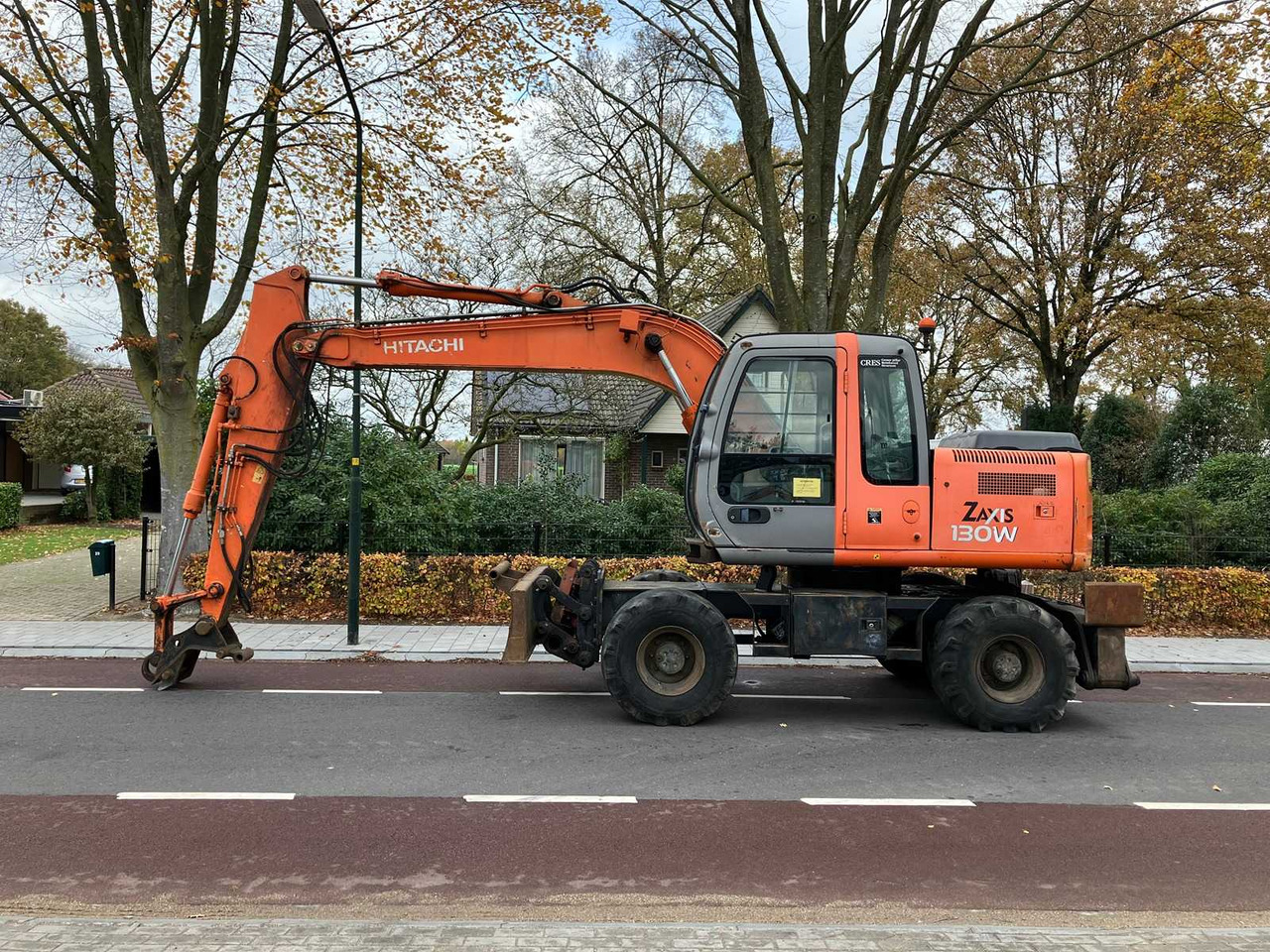 HITACHI - 2008 - ZX130W - WHEELED EXCAVATOR - Mobilbagger: das Bild 2 HITACHI - 2008 - ZX130W - WHEELED EXCAVATOR - Mobilbagger: das Bild 2