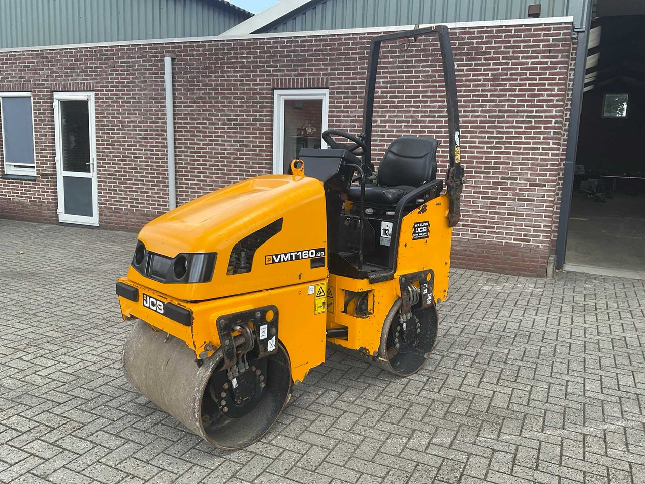 Jcb Vmt 160-80 Trilwals - Straßenwalze: das Bild 1 Jcb Vmt 160-80 Trilwals - Straßenwalze: das Bild 1