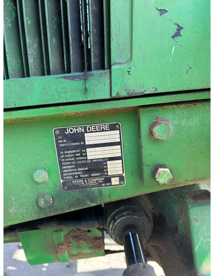 Traktor John Deere 6210: das Bild 10