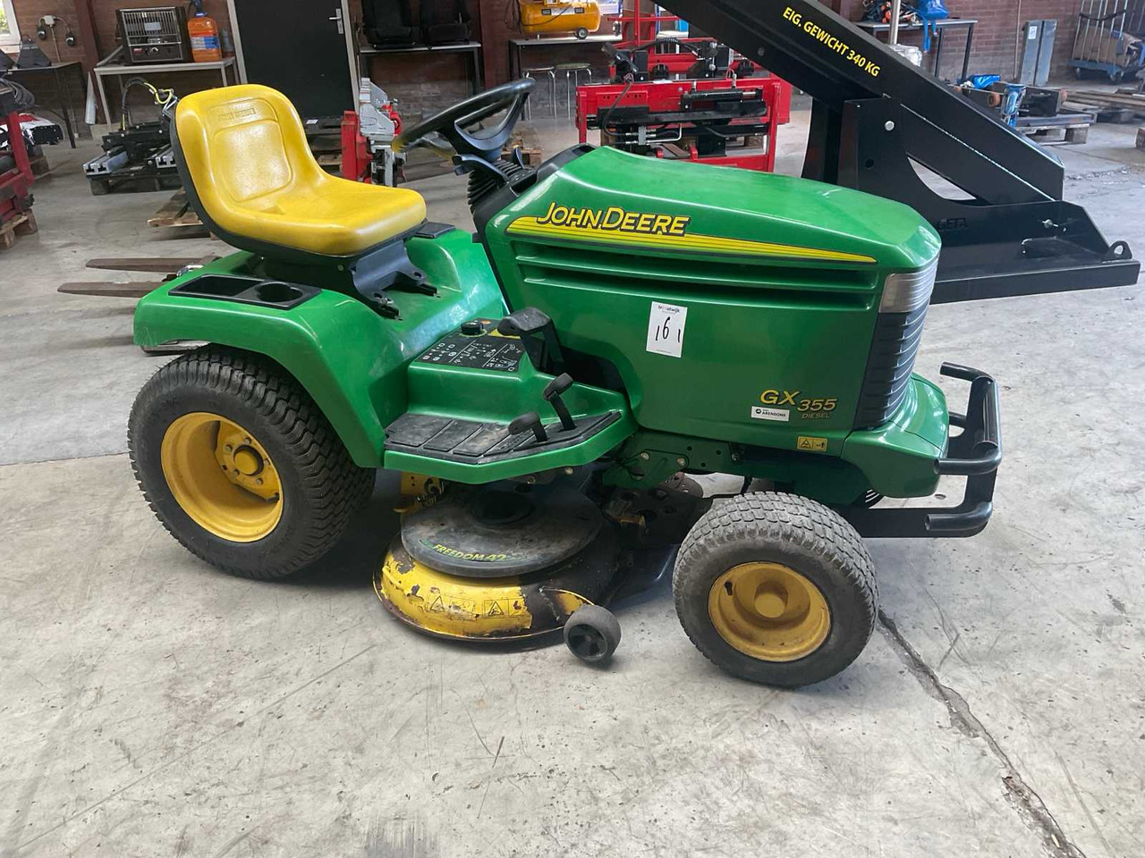 John Deere Gx 355 diesel - Rasenmäher: das Bild 1 John Deere Gx 355 diesel - Rasenmäher: das Bild 1