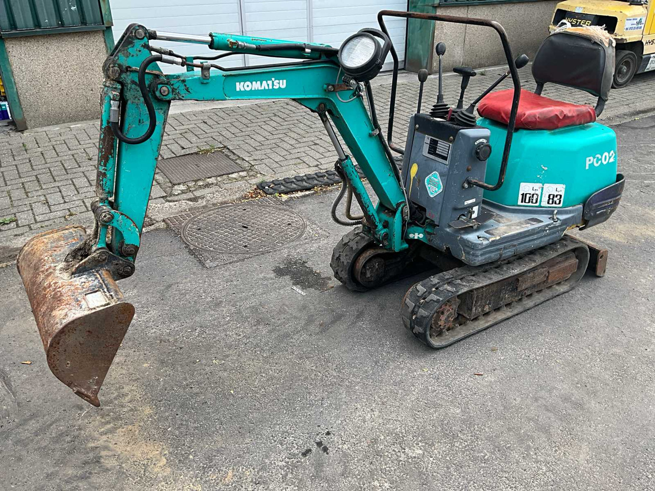 Komatsu PC02 - Minibagger: das Bild 2 Komatsu PC02 - Minibagger: das Bild 2
