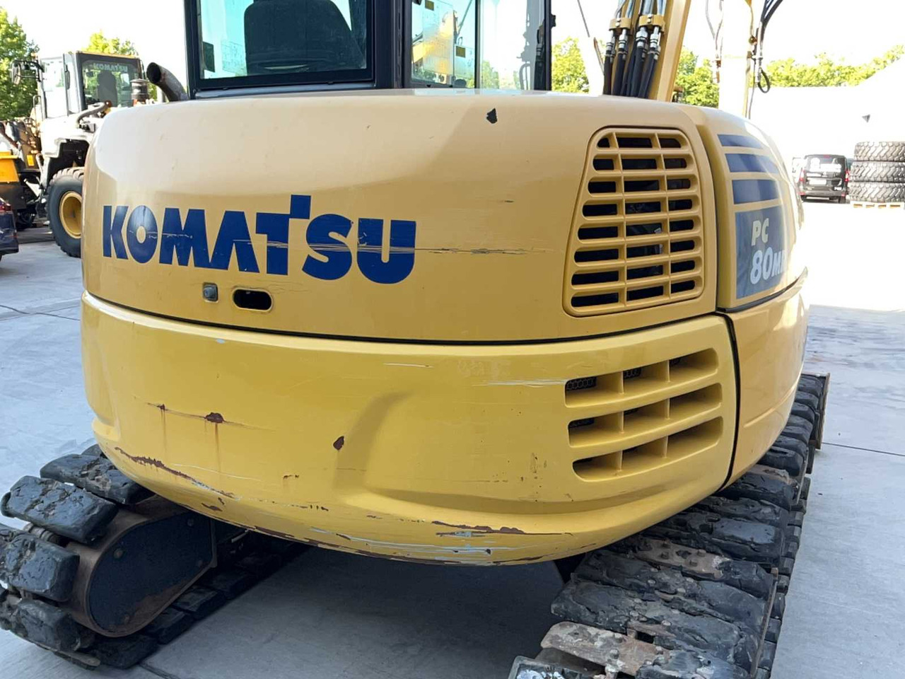 Kettenbagger Komatsu PC80MR: das Bild 26