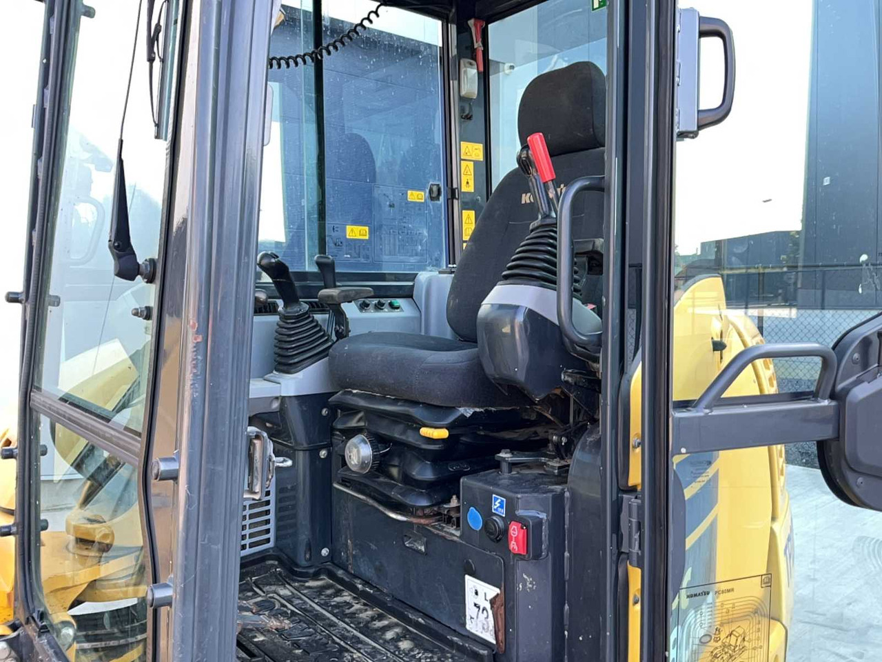 Kettenbagger Komatsu PC80MR: das Bild 7