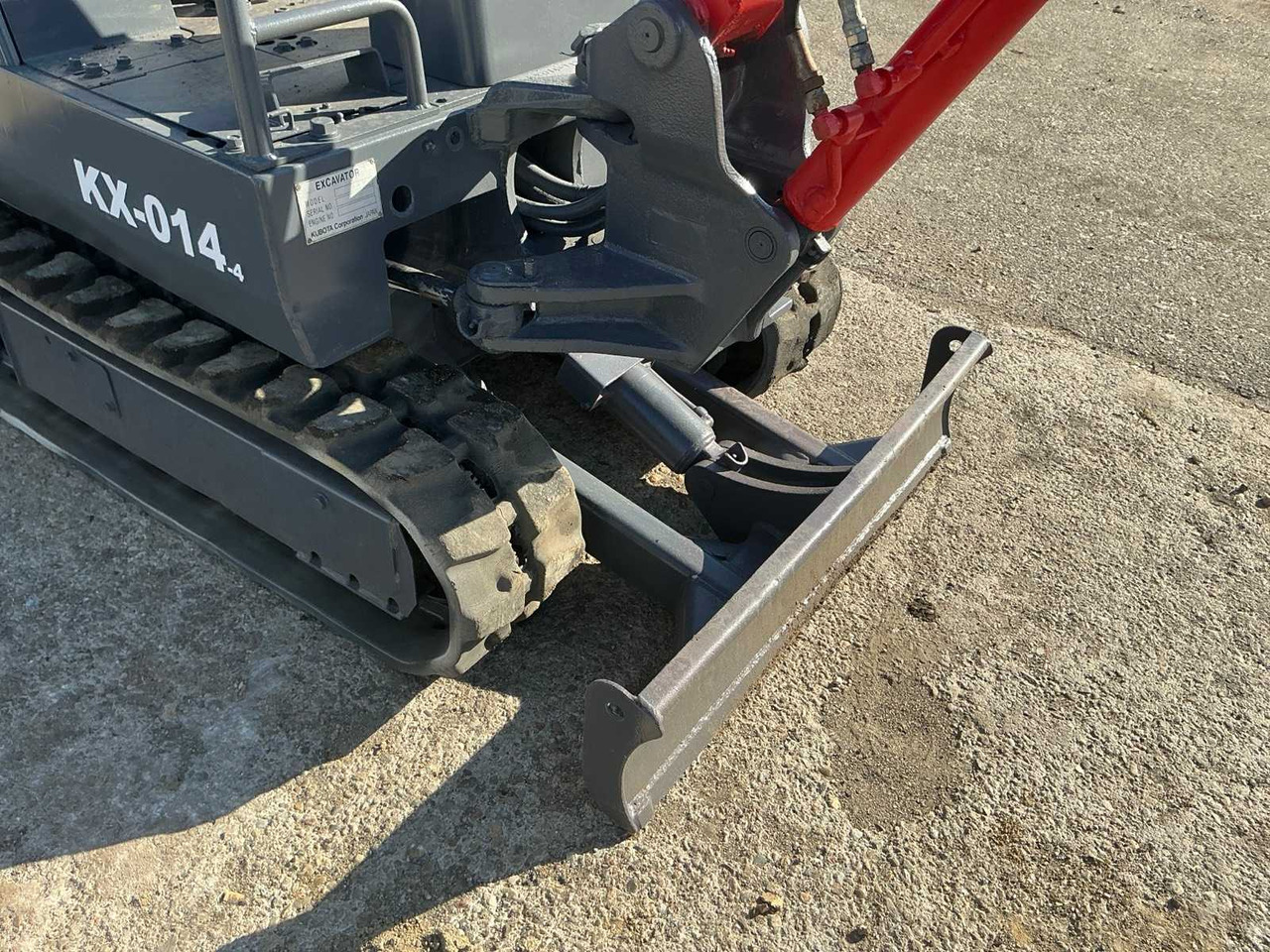 Minibagger Kubota KX-014: das Bild 26