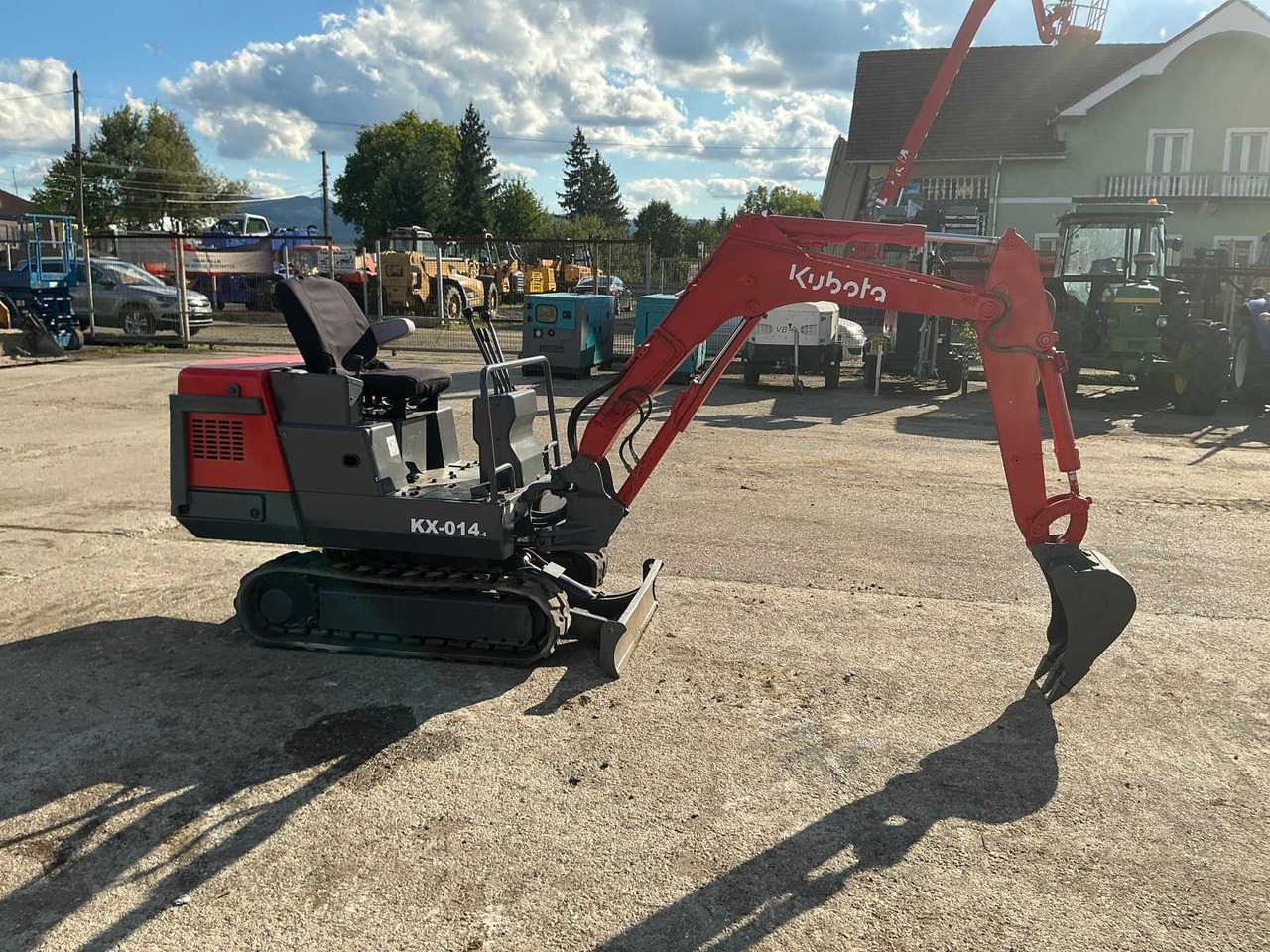Minibagger Kubota KX-014: das Bild 8