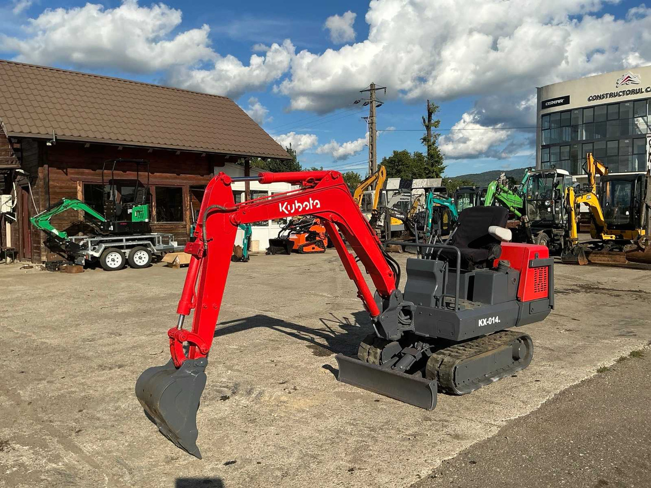 Minibagger Kubota KX-014: das Bild 10