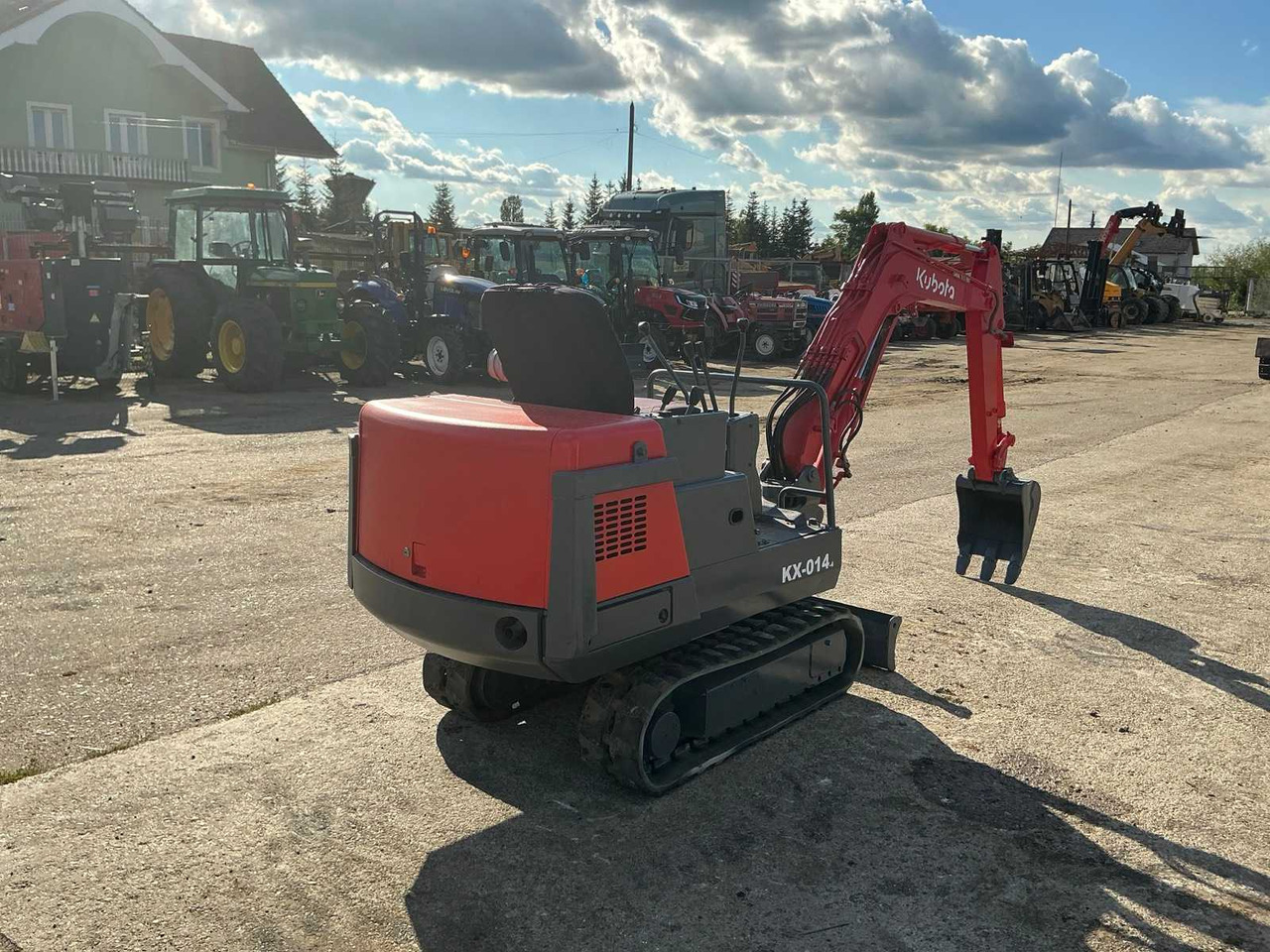 Minibagger Kubota KX-014: das Bild 7