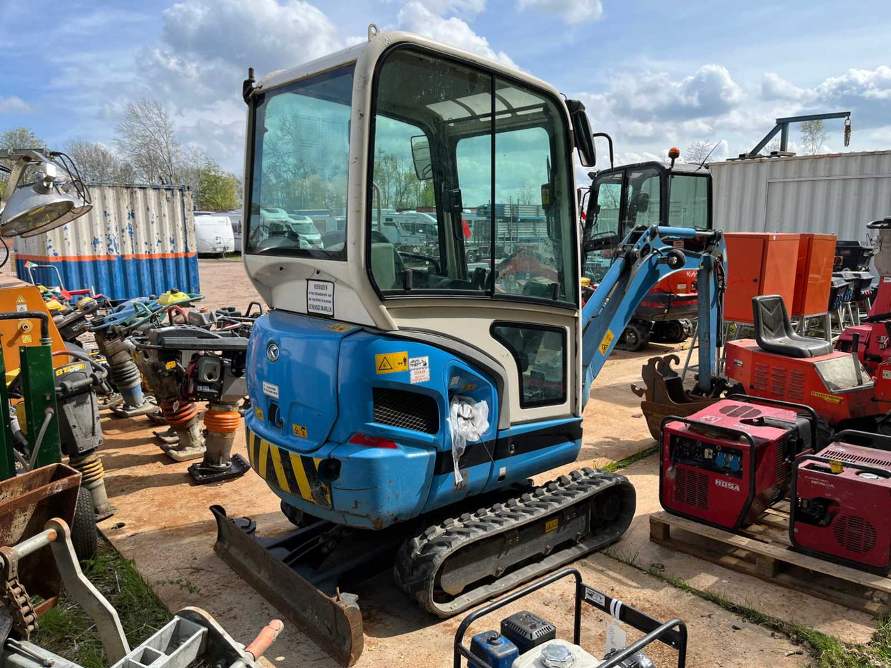 Kubota KX016-4 - Minibagger: das Bild 2 Kubota KX016-4 - Minibagger: das Bild 2