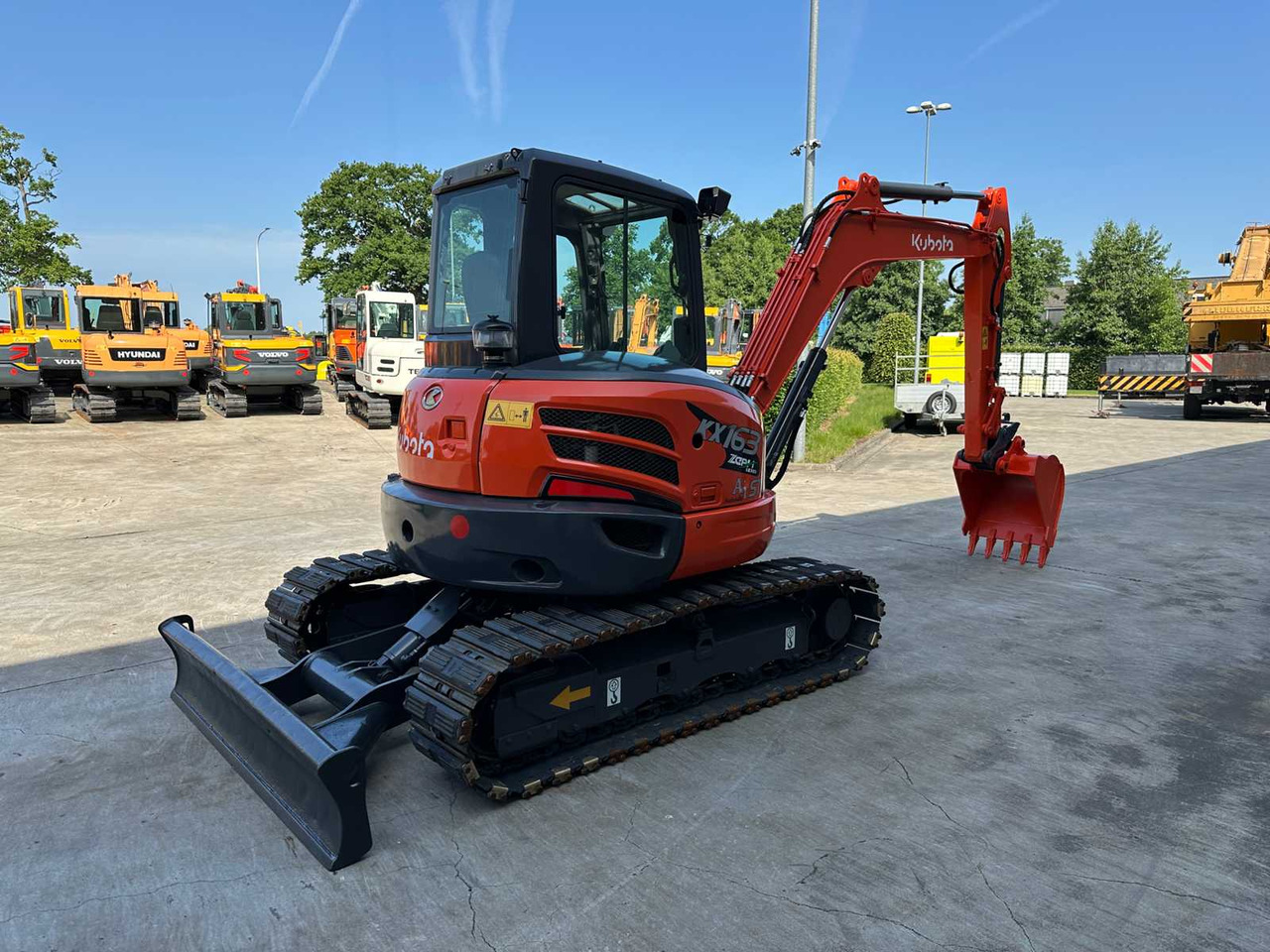 Kubota KX163-5 - Kettenbagger: das Bild 4 Kubota KX163-5 - Kettenbagger: das Bild 4