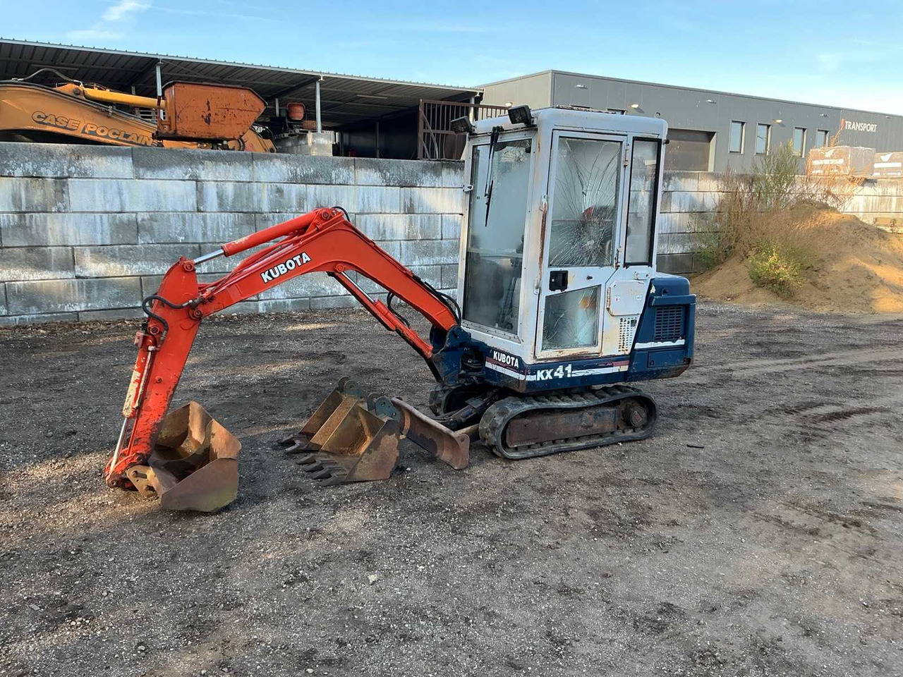 Kubota KX41 - Minibagger: das Bild 1 Kubota KX41 - Minibagger: das Bild 1