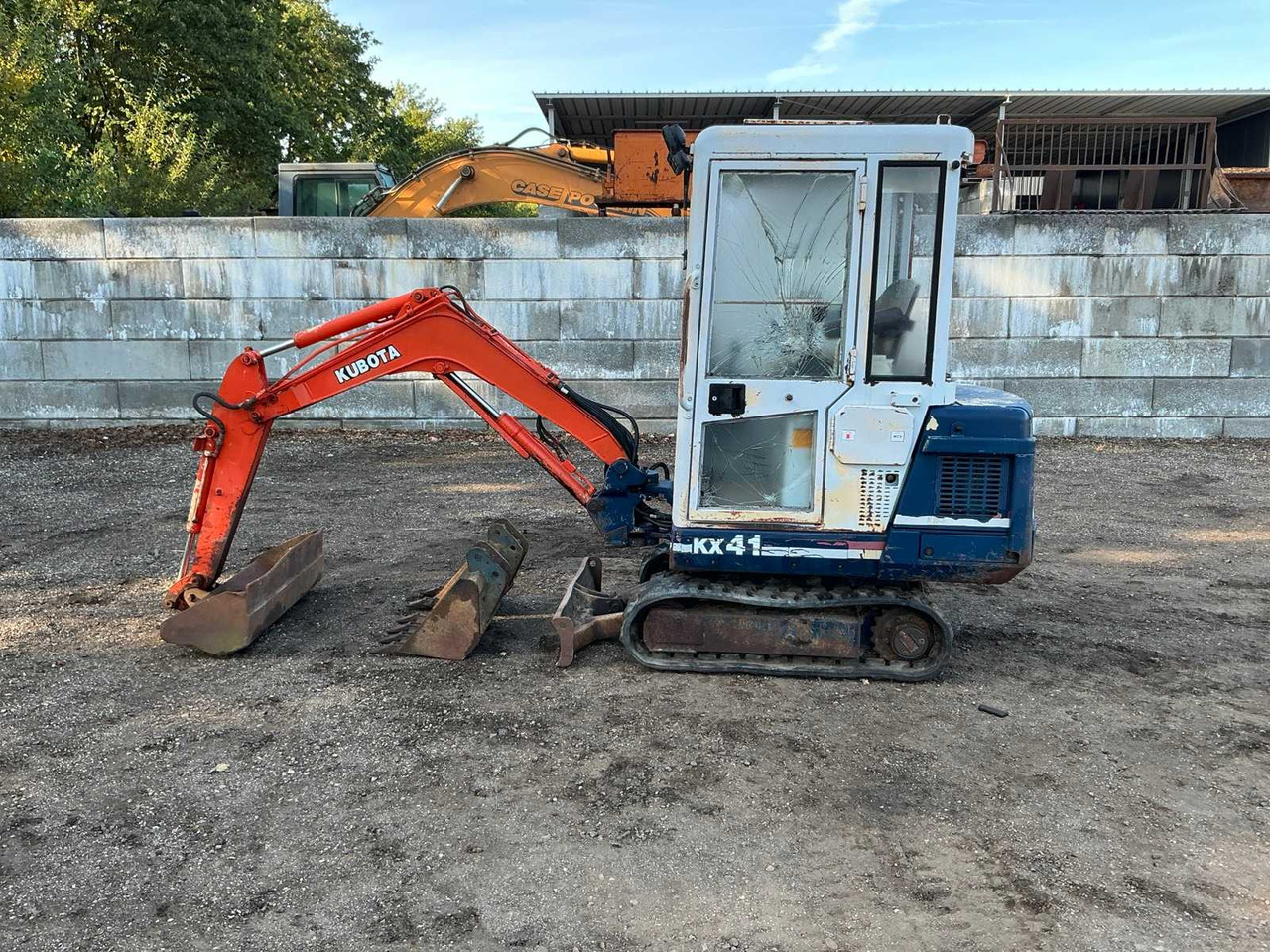 Kubota KX41 - Minibagger: das Bild 2 Kubota KX41 - Minibagger: das Bild 2
