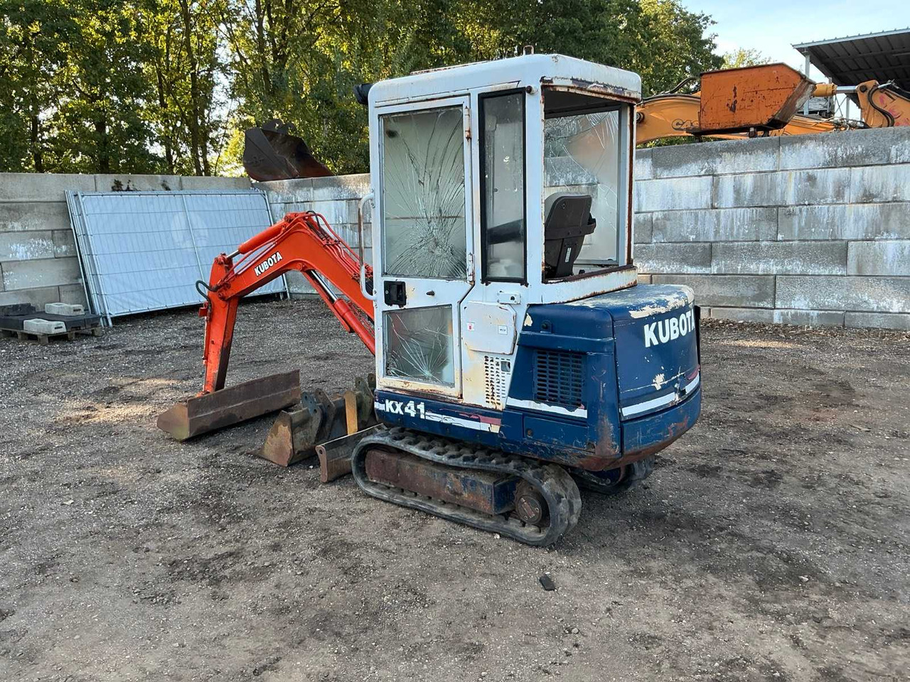 Kubota KX41 - Minibagger: das Bild 3 Kubota KX41 - Minibagger: das Bild 3