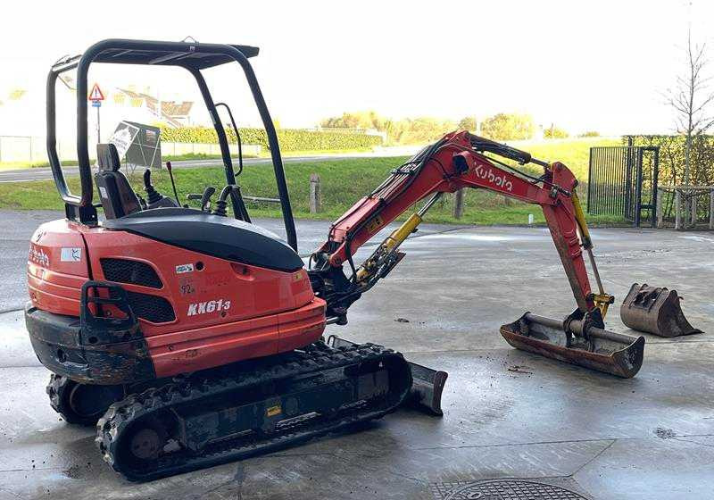 Kubota KX61-3 - Kettenbagger: das Bild 5 Kubota KX61-3 - Kettenbagger: das Bild 5
