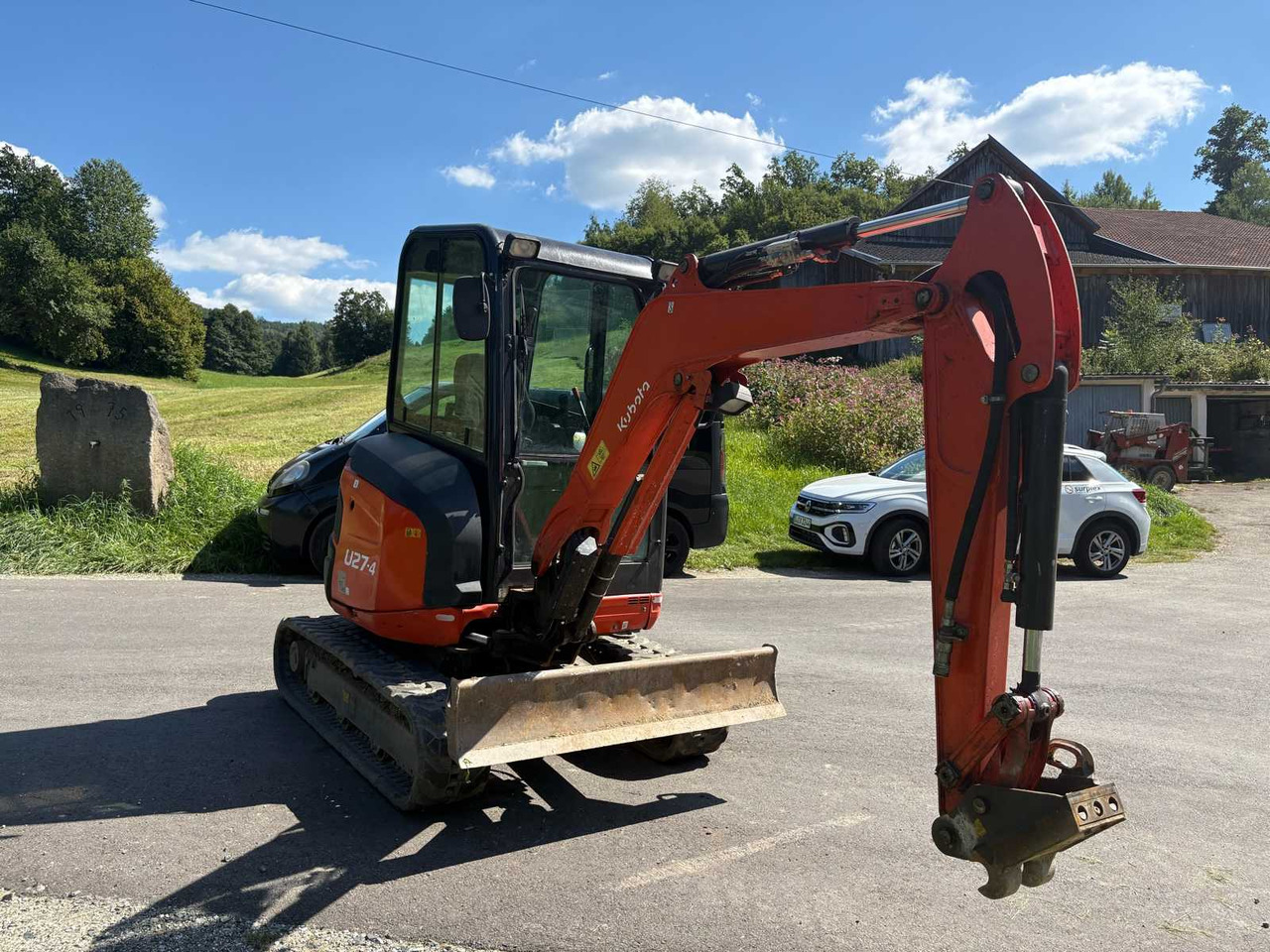 Kubota U27-4 - Minibagger: das Bild 4 Kubota U27-4 - Minibagger: das Bild 4