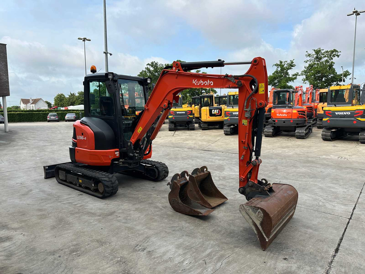 Kubota U36-4 - Minibagger: das Bild 3 Kubota U36-4 - Minibagger: das Bild 3