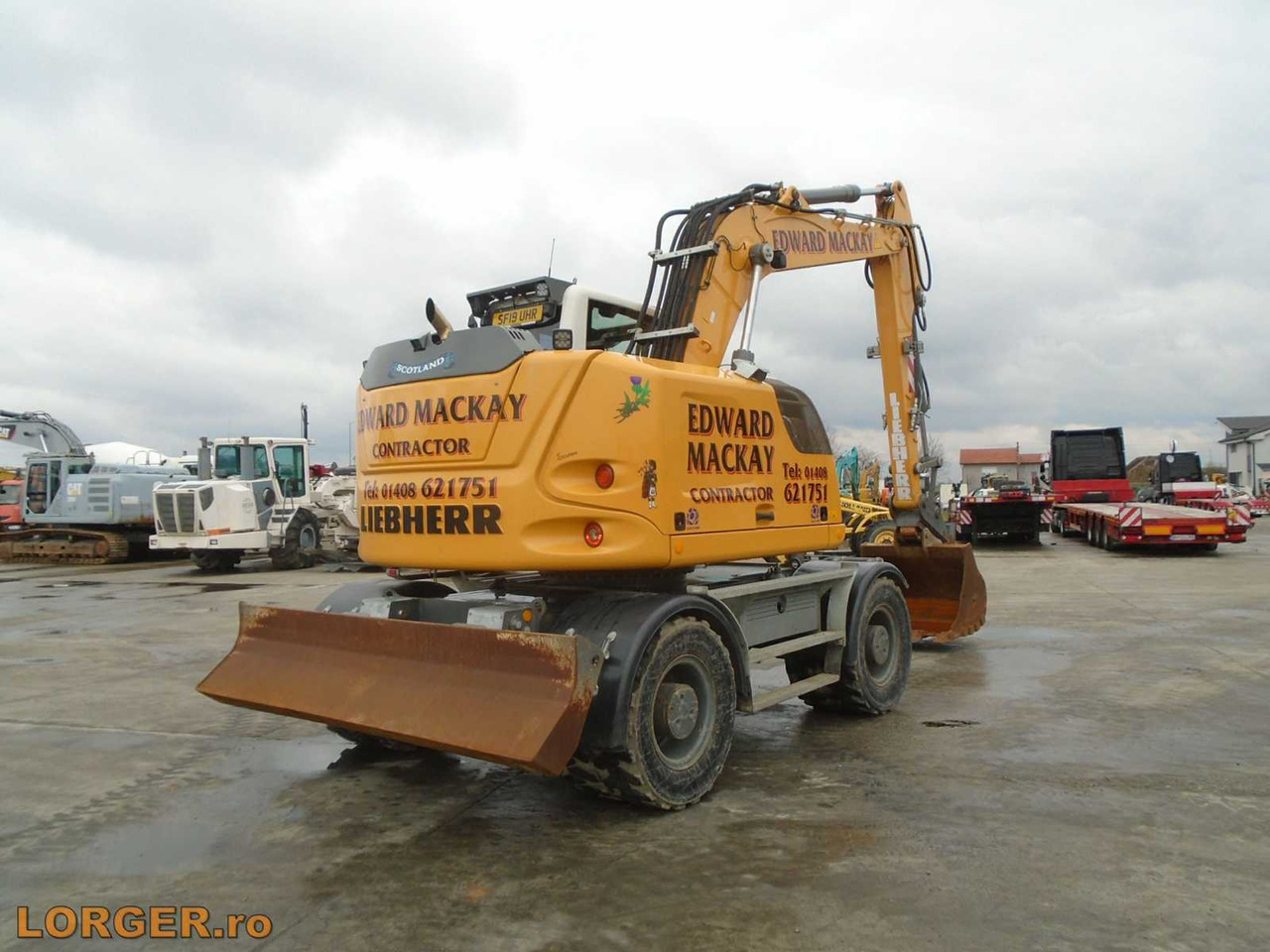 LIEBHERR A 914 WHEEL EXCAVATOR - Mobilbagger: das Bild 3 LIEBHERR A 914 WHEEL EXCAVATOR - Mobilbagger: das Bild 3