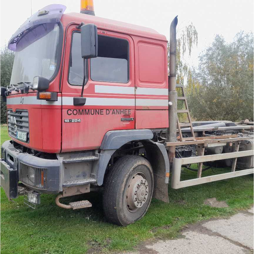 2000 MAN M19 MAC 8-224 4X4 CONTAINER TRUCK - LKW: das Bild 4 2000 MAN M19 MAC 8-224 4X4 CONTAINER TRUCK - LKW: das Bild 4
