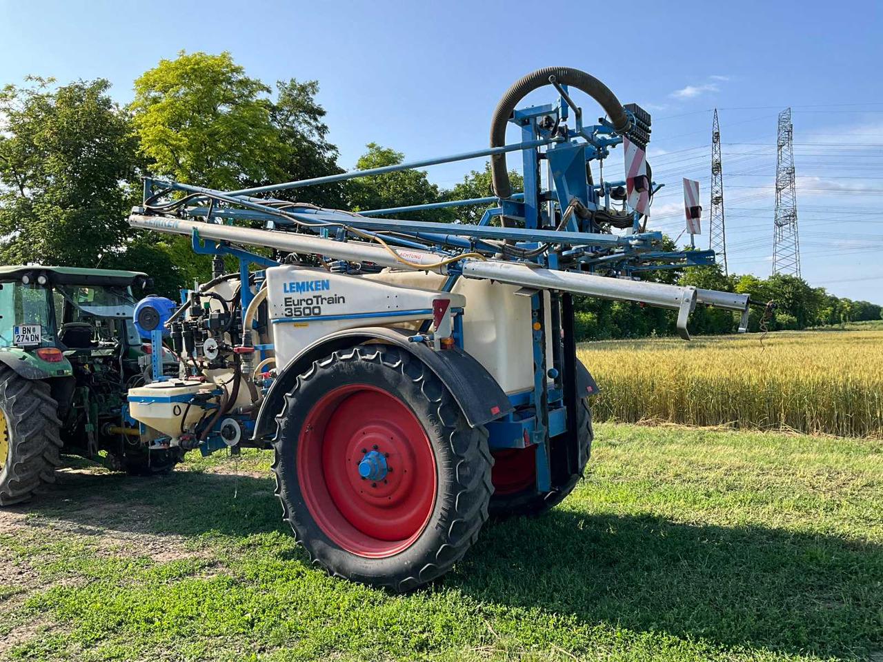 Lemken Eurotrain TCM 3500 - Pflanzenschutzspritze: das Bild 2 Lemken Eurotrain TCM 3500 - Pflanzenschutzspritze: das Bild 2