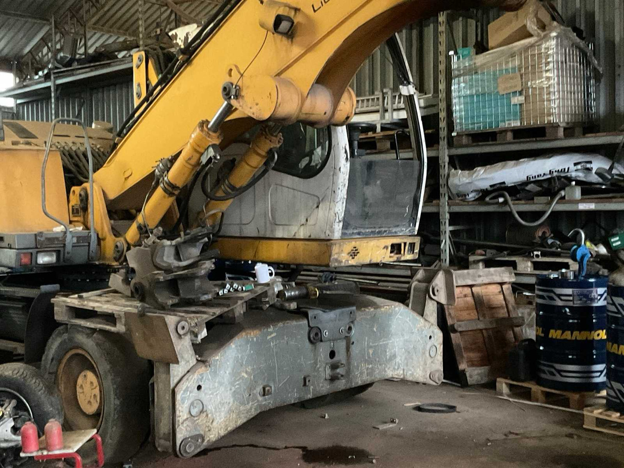 Liebherr A 316 Litronic - Baggerlader: das Bild 2 Liebherr A 316 Litronic - Baggerlader: das Bild 2