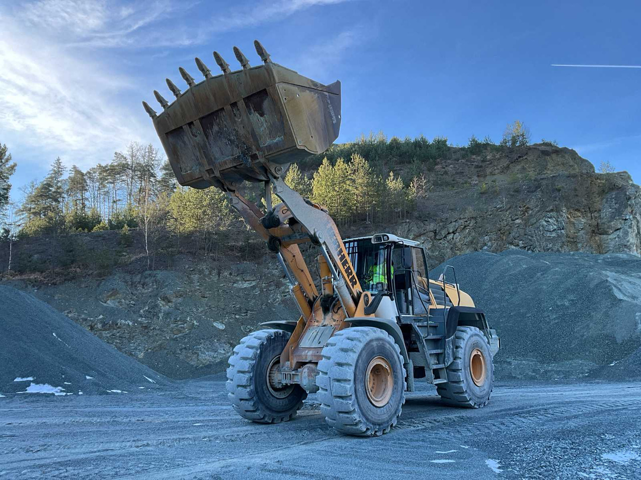 Liebherr L580 - Radlader: das Bild 1 Liebherr L580 - Radlader: das Bild 1