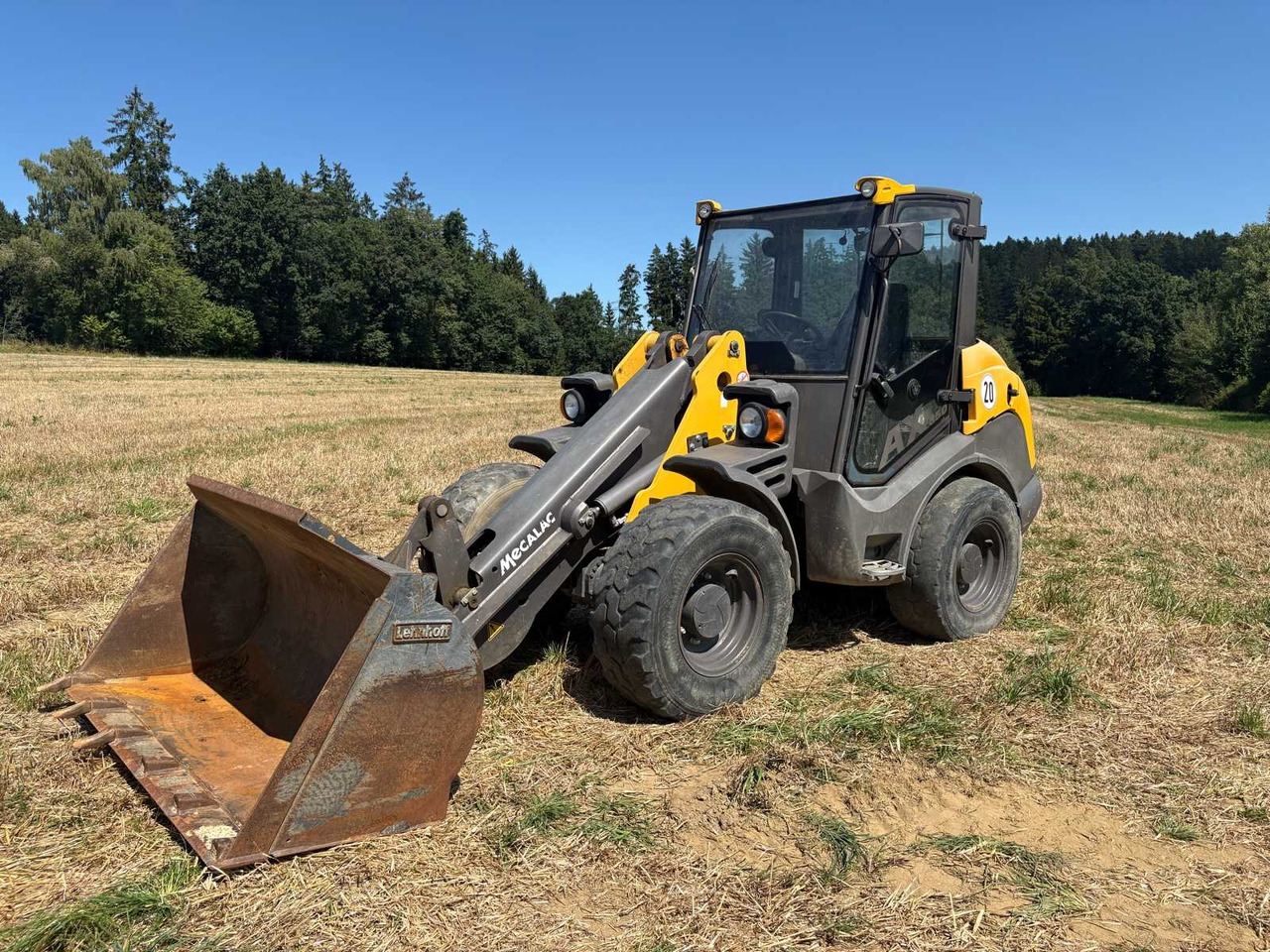 Mecalac AX850 - Radlader: das Bild 1 Mecalac AX850 - Radlader: das Bild 1