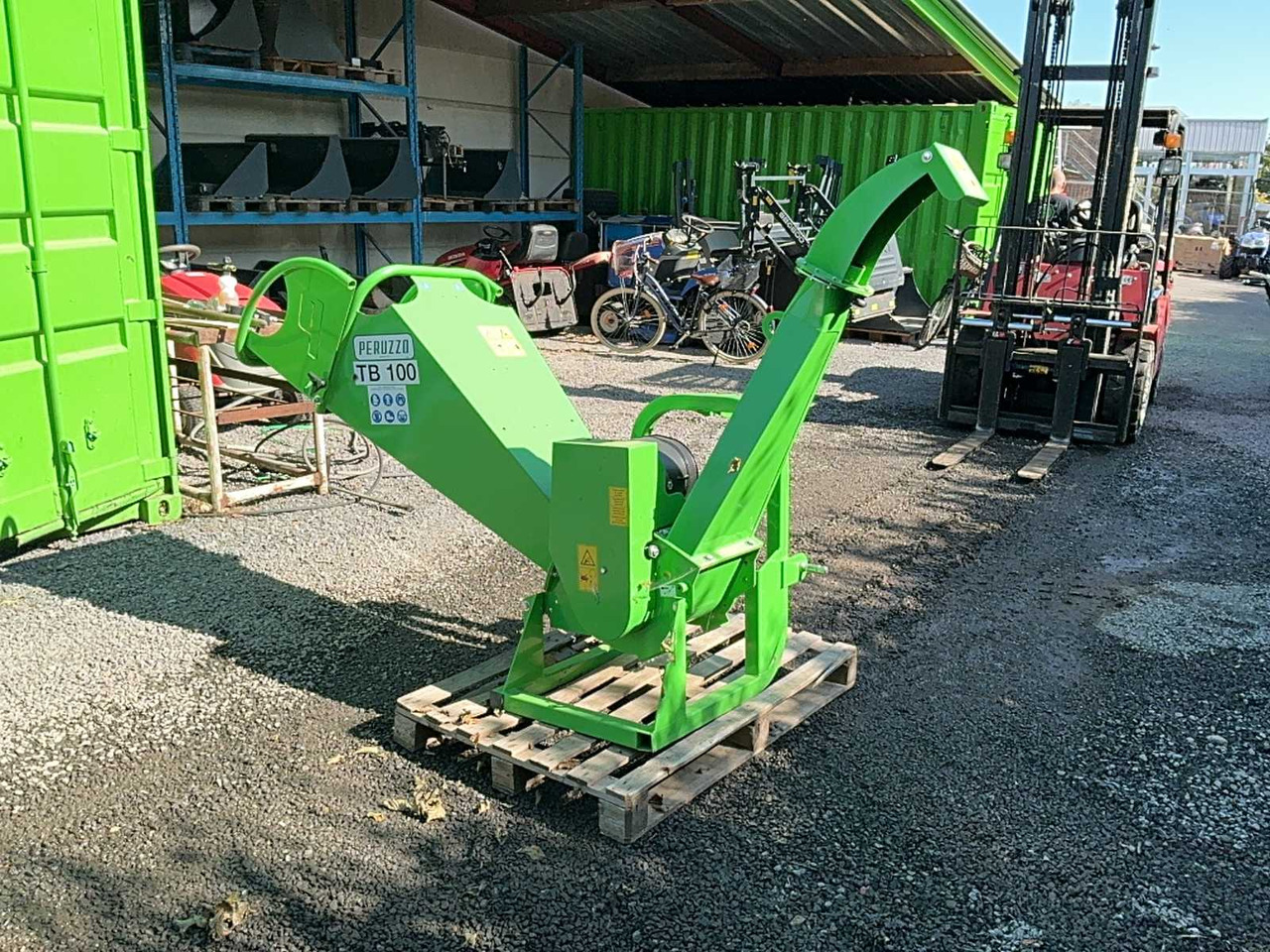 Peruzzo TB100 Trattore - Holzschredder: das Bild 1 Peruzzo TB100 Trattore - Holzschredder: das Bild 1