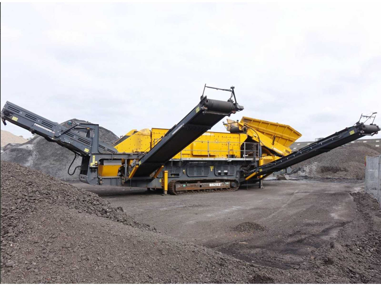 Powerscreen - Siebmaschine: das Bild 1 Powerscreen - Siebmaschine: das Bild 1