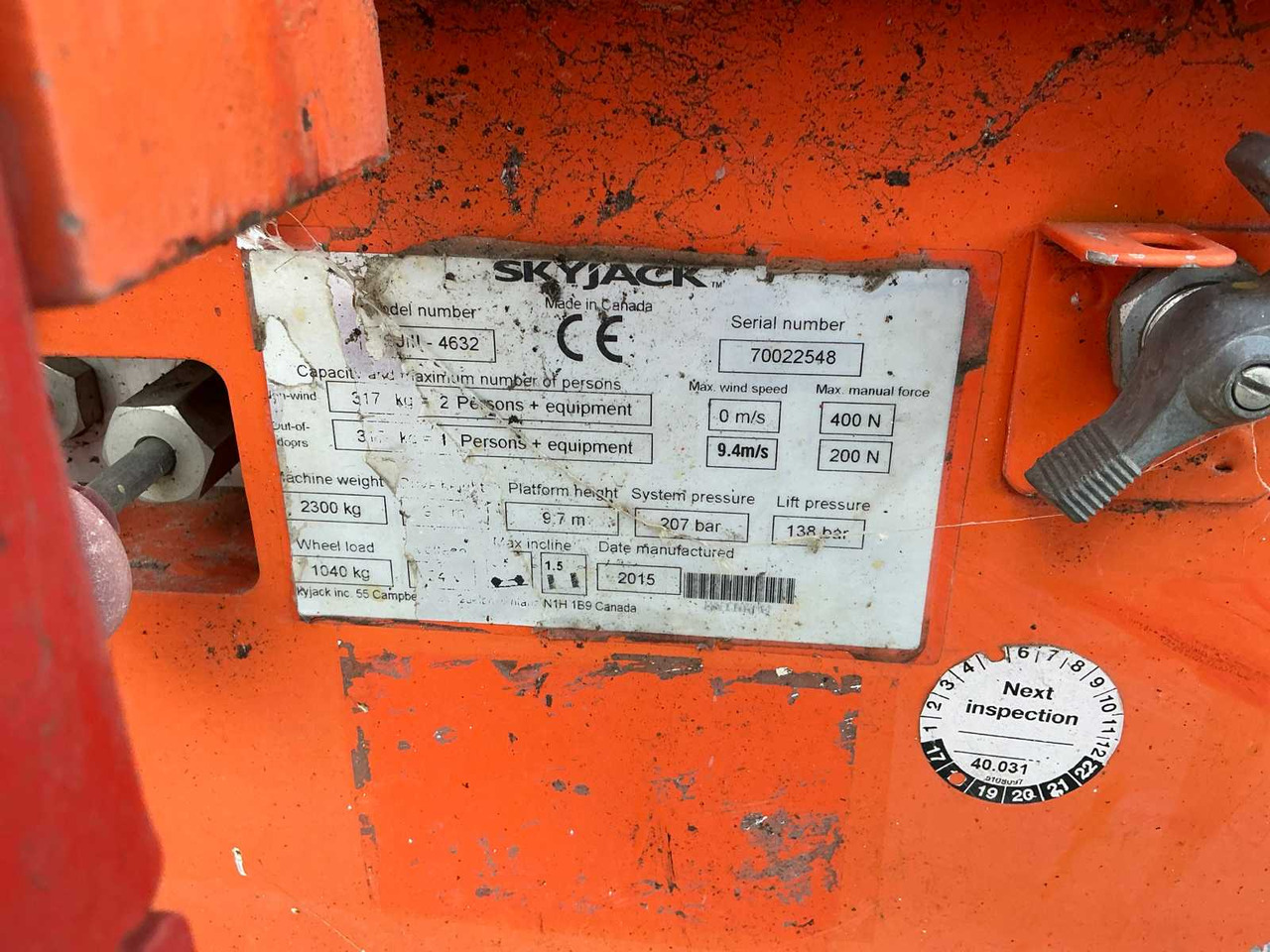 Arbeitsbühne Skyjack SJIII-4632: das Bild 18