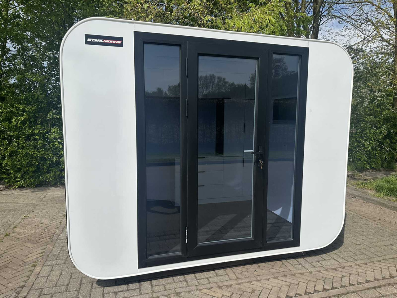 Stahlworks Eco 3000 Wit - Wohncontainer: das Bild 1 Stahlworks Eco 3000 Wit - Wohncontainer: das Bild 1