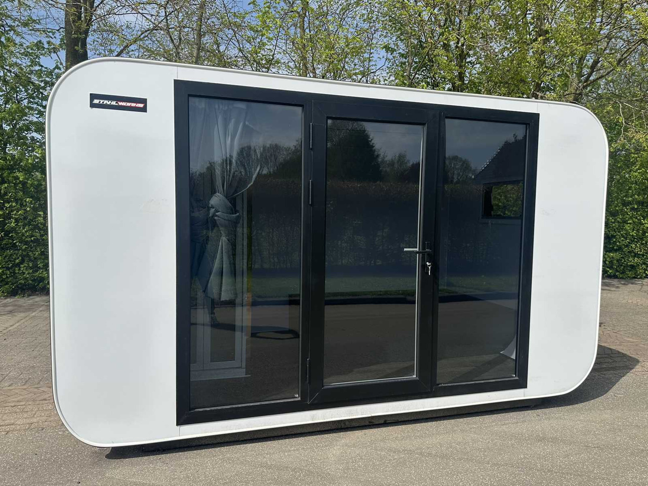 Stahlworks Eco 4000 A Wit - Wohncontainer: das Bild 1 Stahlworks Eco 4000 A Wit - Wohncontainer: das Bild 1