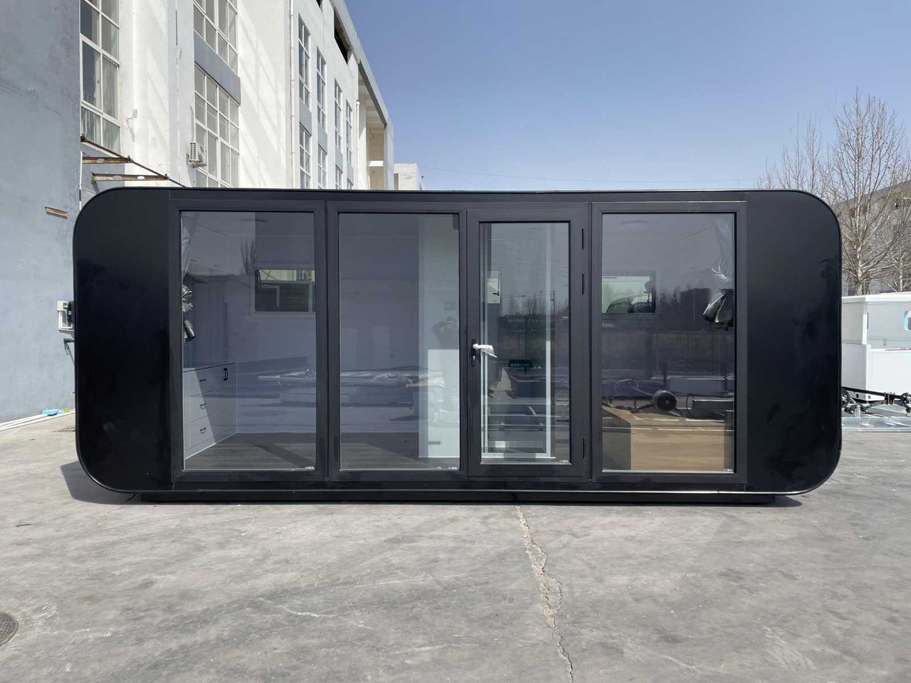 Stahlworks Eco 6000 A Zwart - Wohncontainer: das Bild 1 Stahlworks Eco 6000 A Zwart - Wohncontainer: das Bild 1