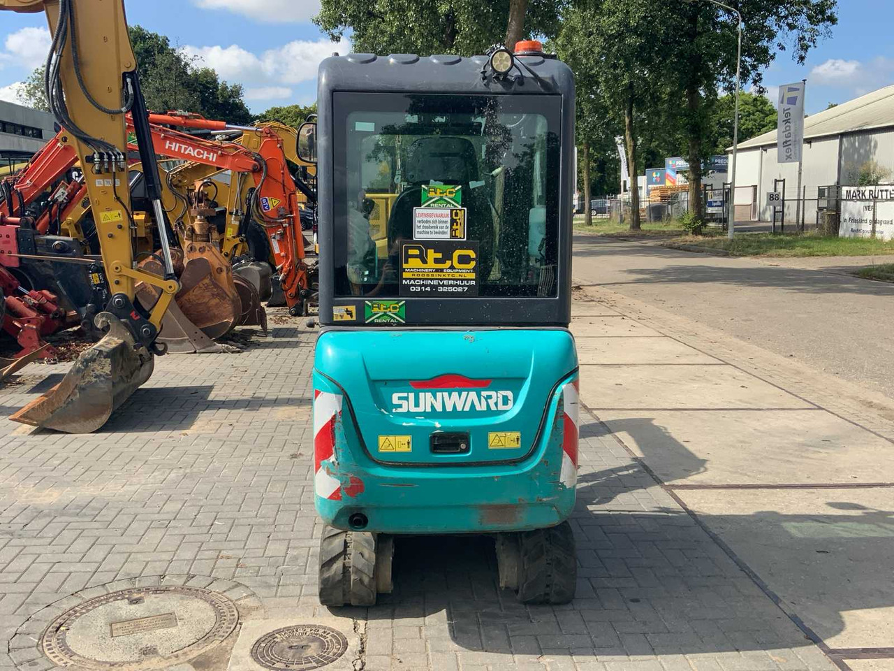 Sunward SWE20F - Kettenbagger: das Bild 5 Sunward SWE20F - Kettenbagger: das Bild 5