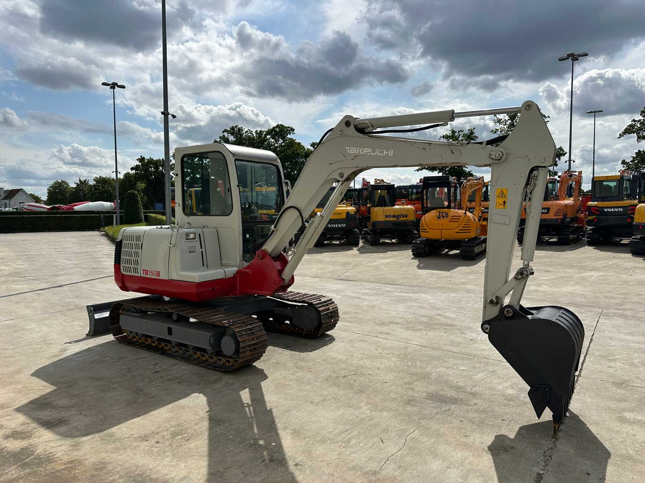 Takeuchi TB150C - Kettenbagger: das Bild 3 Takeuchi TB150C - Kettenbagger: das Bild 3