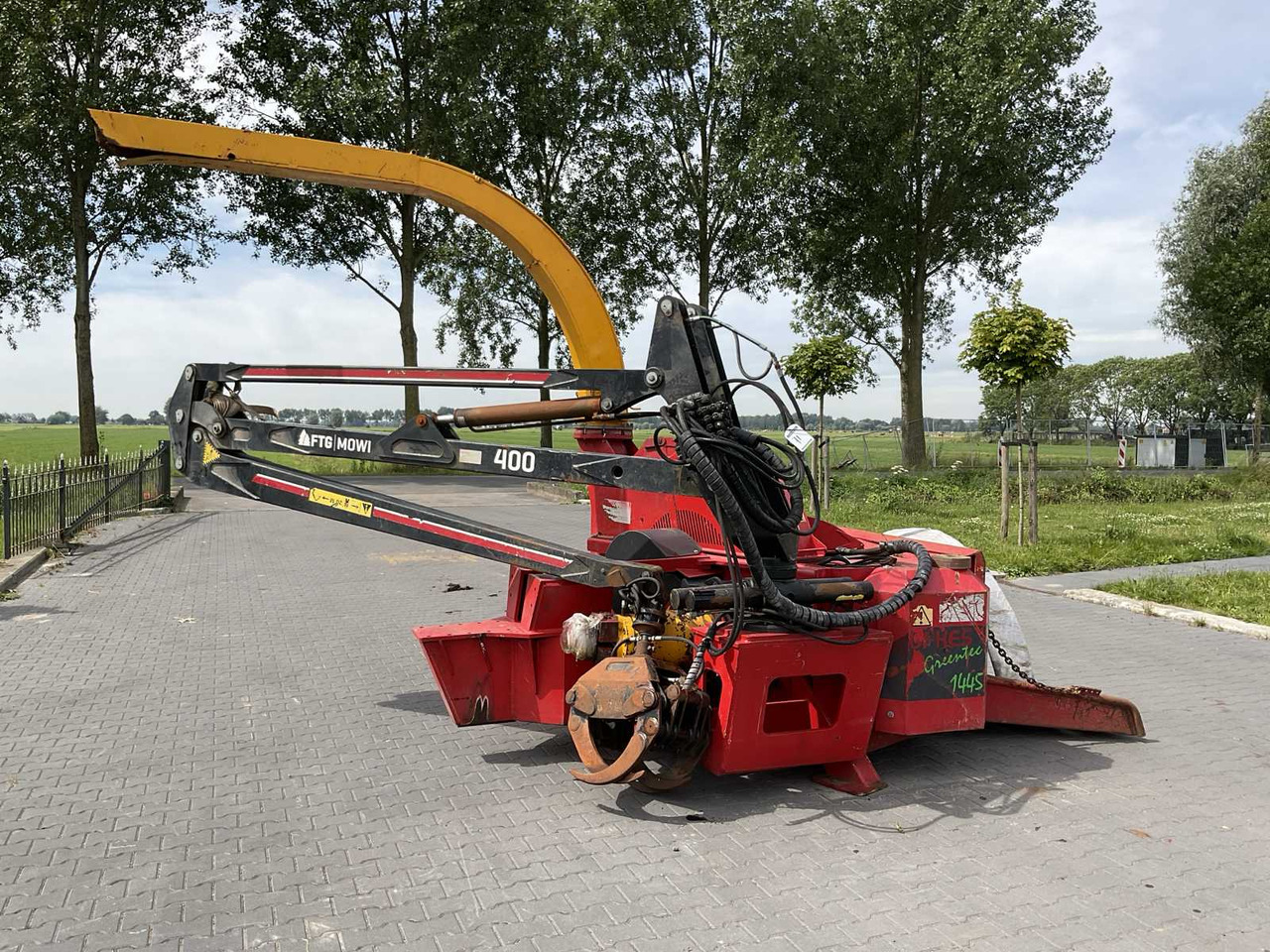 Ufkes Greentec 1445 - Holzschredder: das Bild 2 Ufkes Greentec 1445 - Holzschredder: das Bild 2