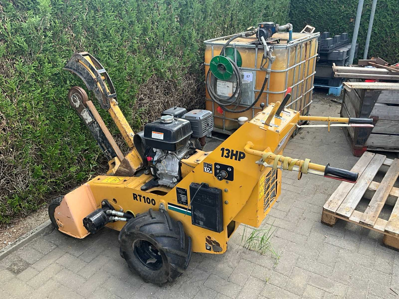 VERMEER RT100 - Grabenbagger/ Grabenfräse: das Bild 1 VERMEER RT100 - Grabenbagger/ Grabenfräse: das Bild 1