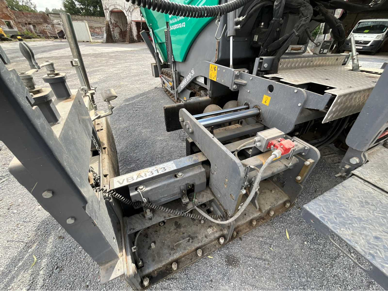 Asphaltfertiger/ Straßenfertiger VÖGELE Super 800-3i: das Bild 12