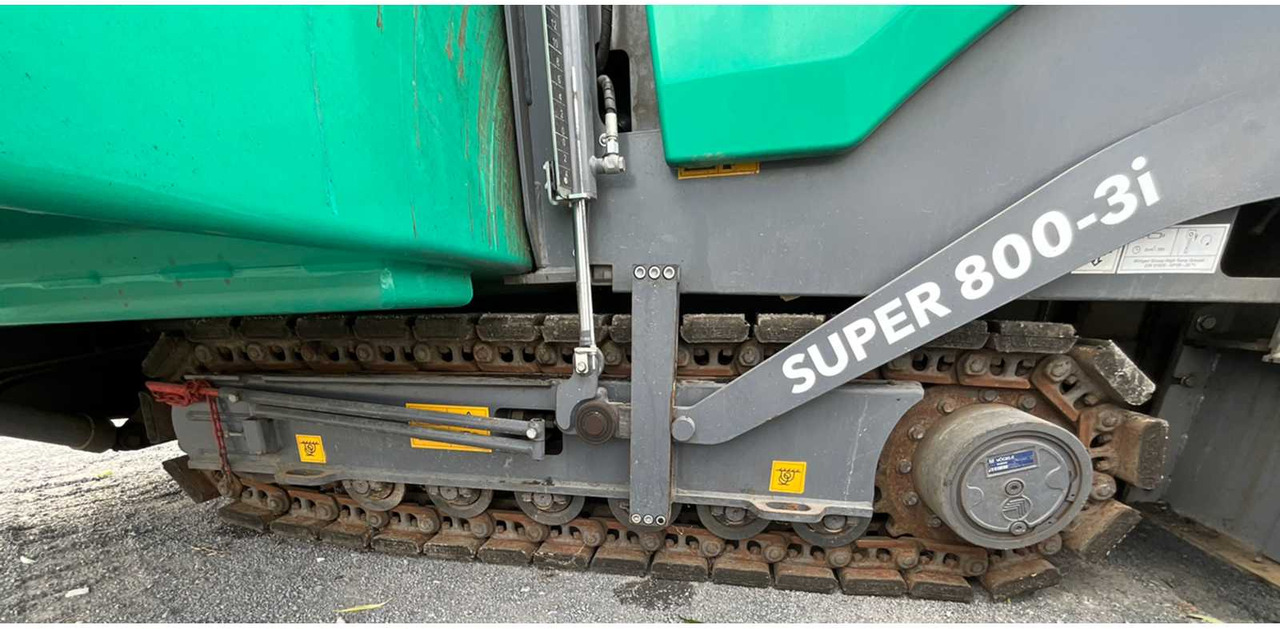 Asphaltfertiger/ Straßenfertiger VÖGELE Super 800-3i: das Bild 11