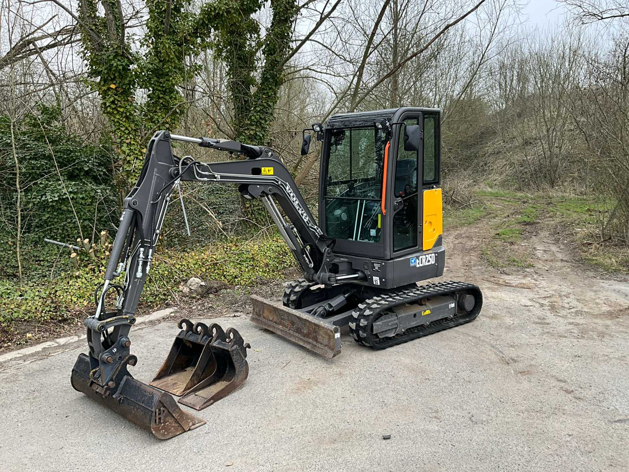 Volvo ECR25D - Minibagger: das Bild 1 Volvo ECR25D - Minibagger: das Bild 1