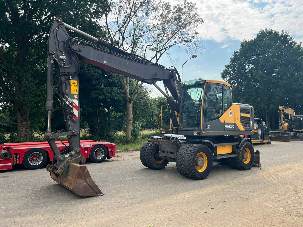 Volvo EW160E - Mobilbagger: das Bild 1 Volvo EW160E - Mobilbagger: das Bild 1