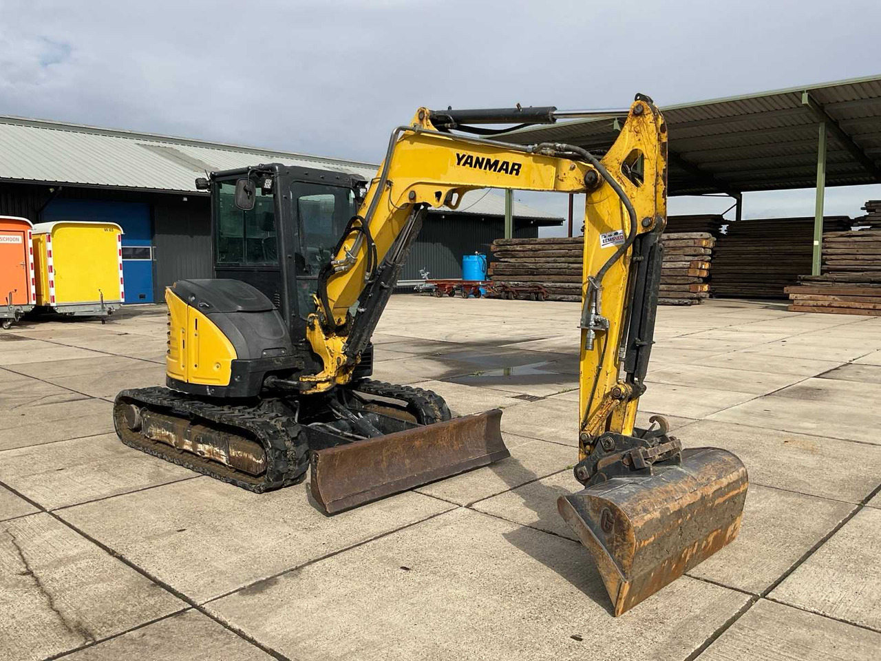 Yanmar ViO50 - Kettenbagger: das Bild 3 Yanmar ViO50 - Kettenbagger: das Bild 3