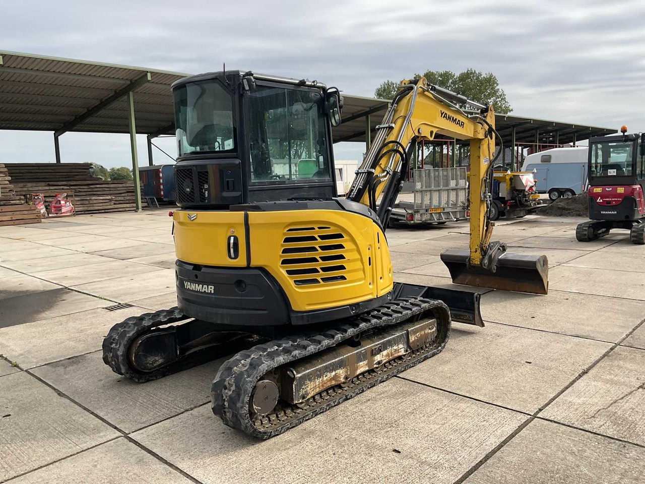 Yanmar ViO50 - Kettenbagger: das Bild 5 Yanmar ViO50 - Kettenbagger: das Bild 5