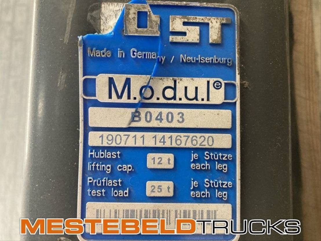 JOST Steunpootset - Rahmen/ Chassis für LKW: das Bild 3 JOST Steunpootset - Rahmen/ Chassis für LKW: das Bild 3