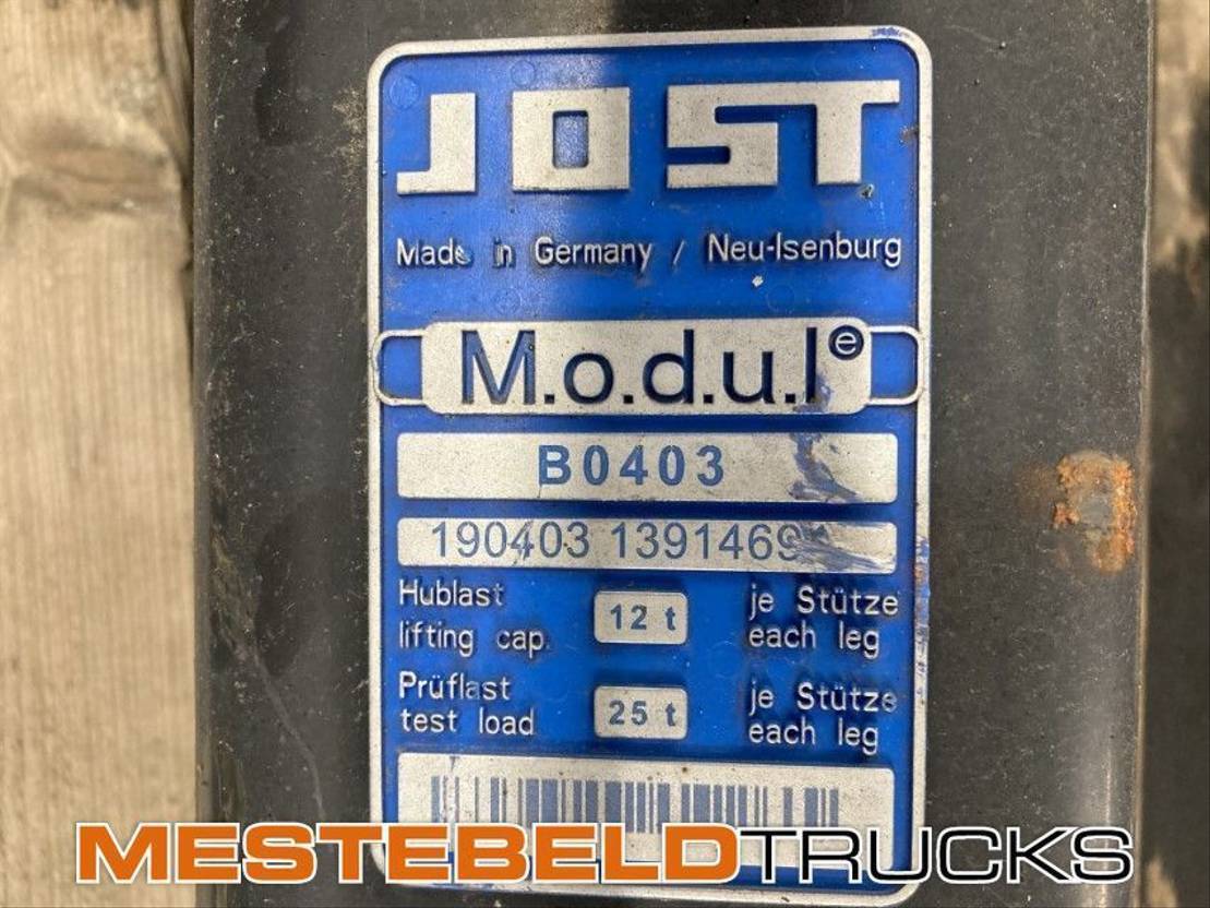 JOST Steunpootset - Rahmen/ Chassis für LKW: das Bild 2 JOST Steunpootset - Rahmen/ Chassis für LKW: das Bild 2