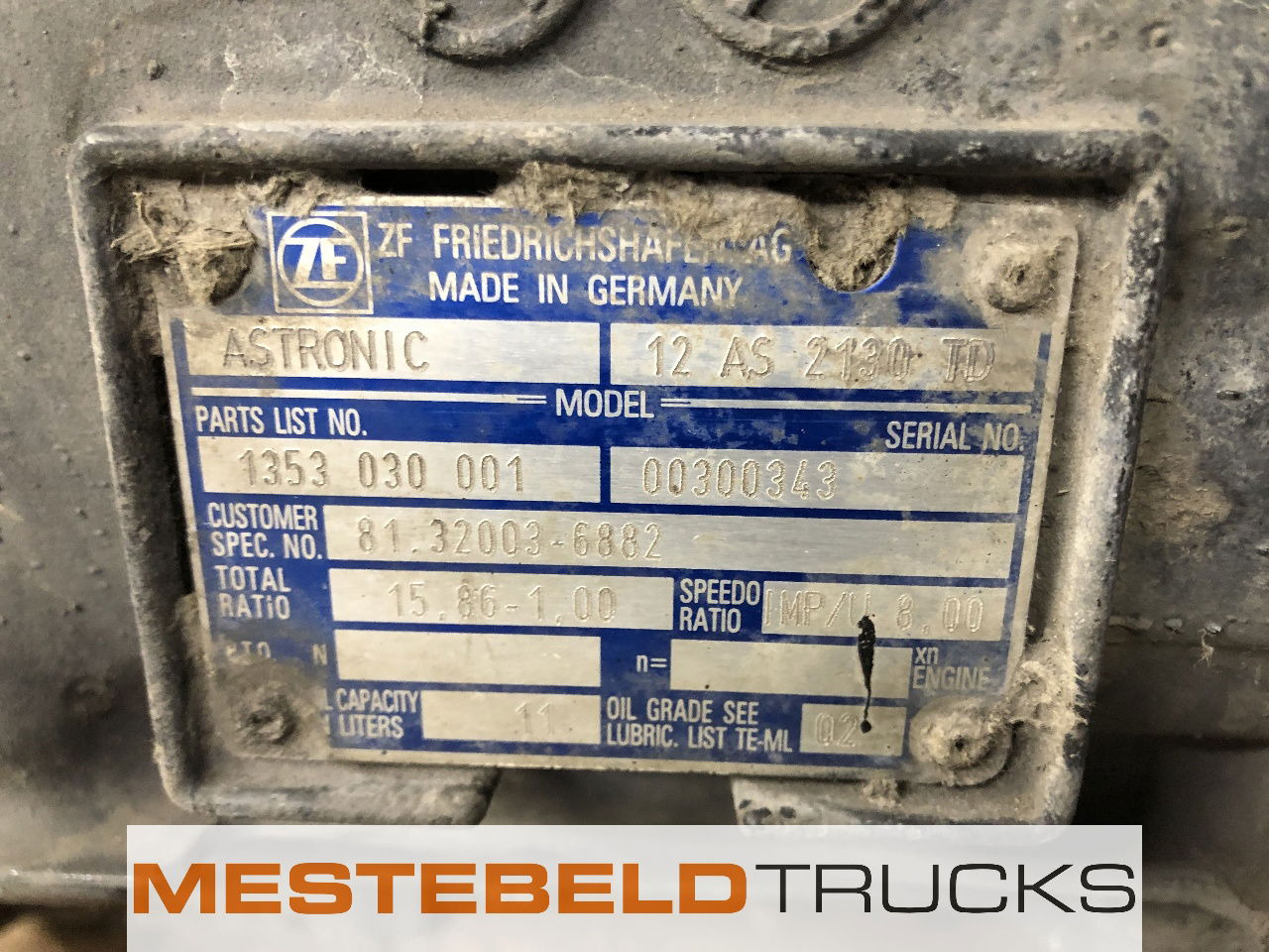 MAN Versn bak 12 AS 2130 TD - Getriebe und Teile für LKW: das Bild 5 MAN Versn bak 12 AS 2130 TD - Getriebe und Teile für LKW: das Bild 5