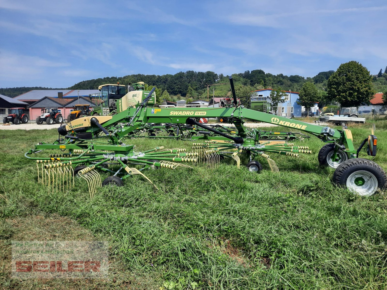 Heuwender/ Wenderechen Krone Swadro TS 680: das Bild 6
