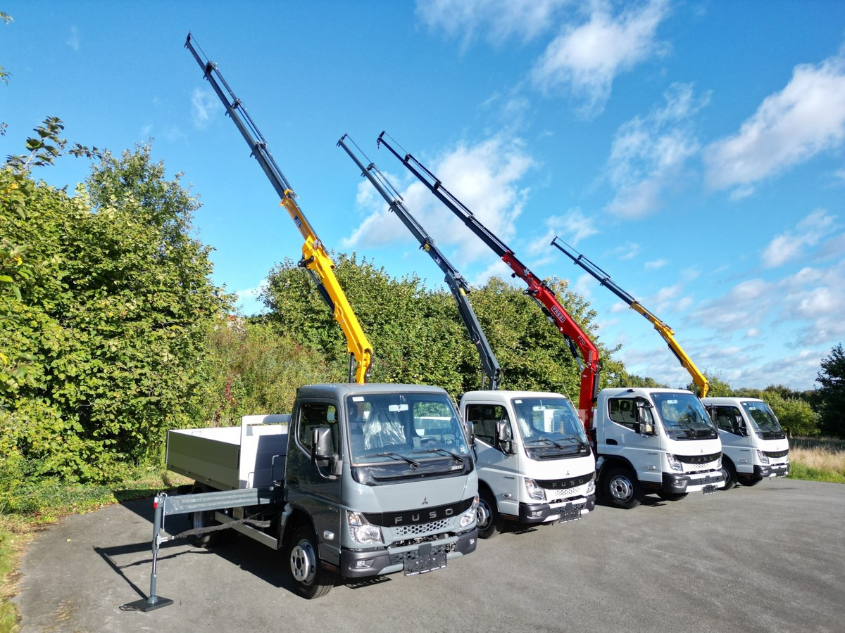 Pritsche Transporter, Zustand - NEU FUSO 3S15 Alu Pritsche 2.80m Ladekran Bohrgerät: das Bild 15